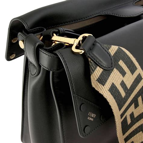 fendi black bag 2013|Fendi black crossbody bag.